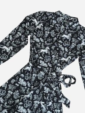 Pretty Snake Freak of Nature Shirt Dress Goth gothic emo punk occult witchy Sz S